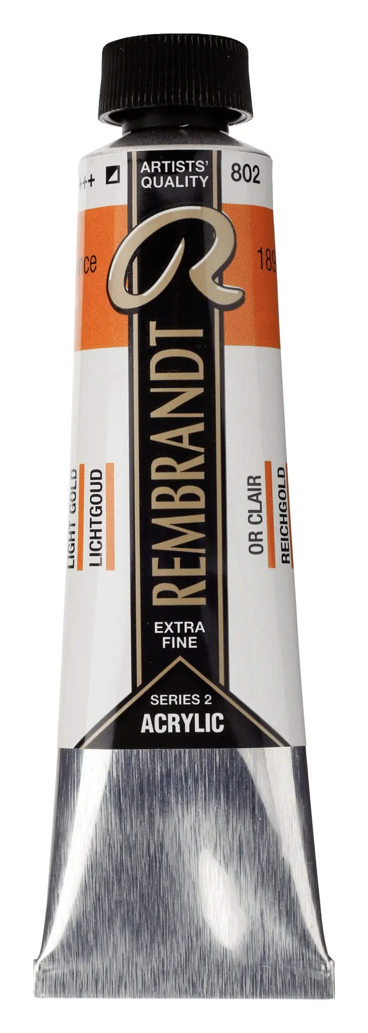 Rembrandt Acrylfarbe Tube 40 ml Reichgold 802 - Kidis Art