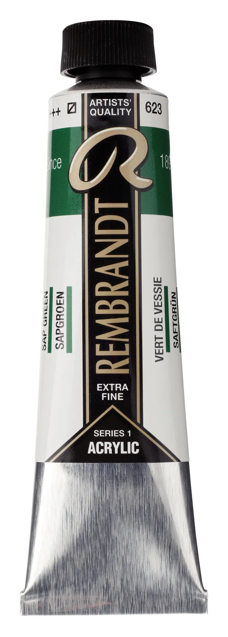 Rembrandt Acrylfarbe Tube 40 ml Saftgrün 623