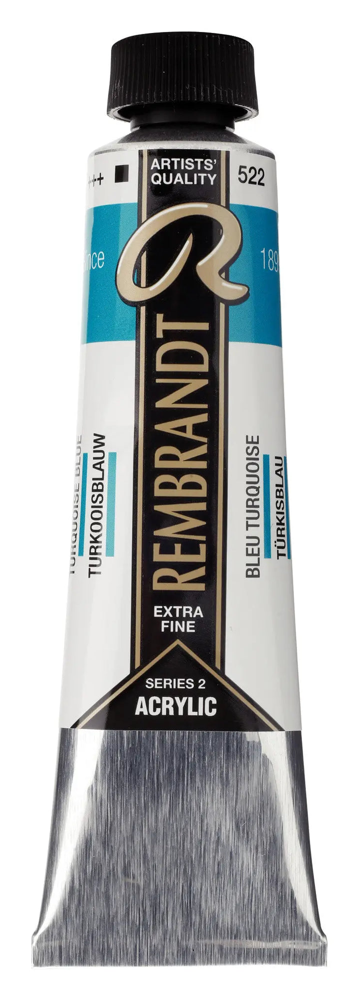 Rembrandt Acrylfarbe Tube 40 ml Türkisblau 522