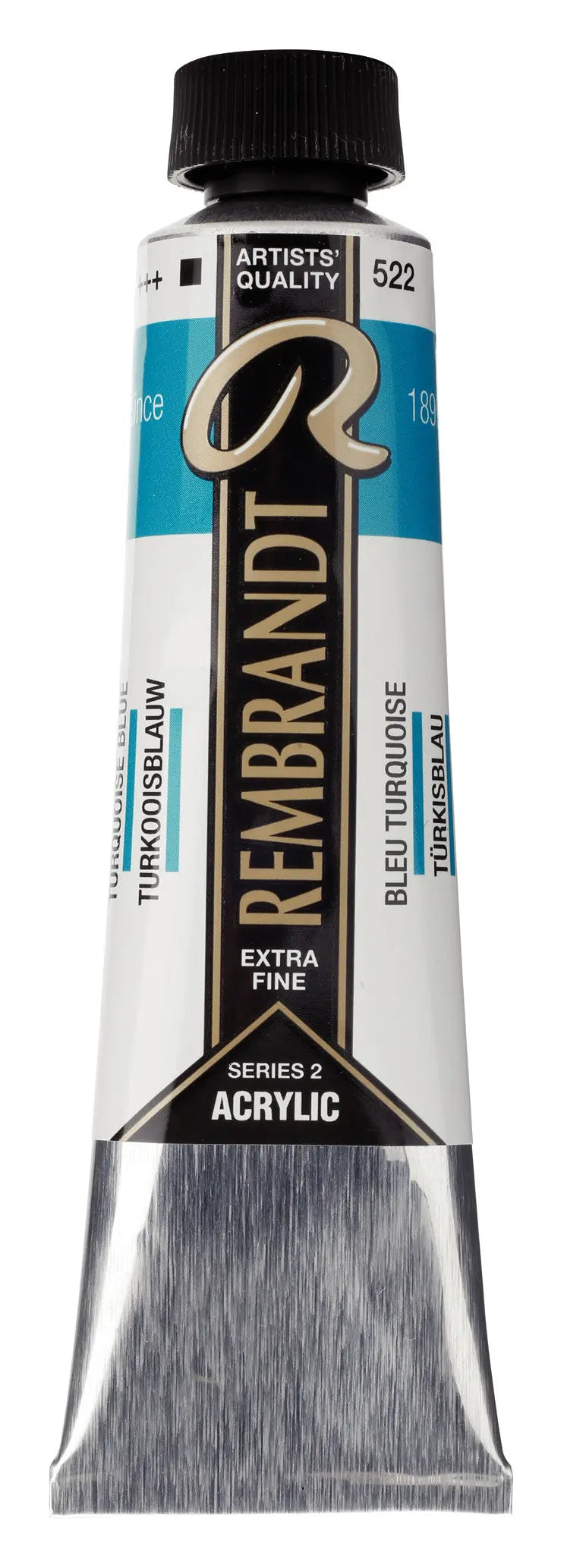 Rembrandt Acrylfarbe Tube 40 ml Türkisblau 522