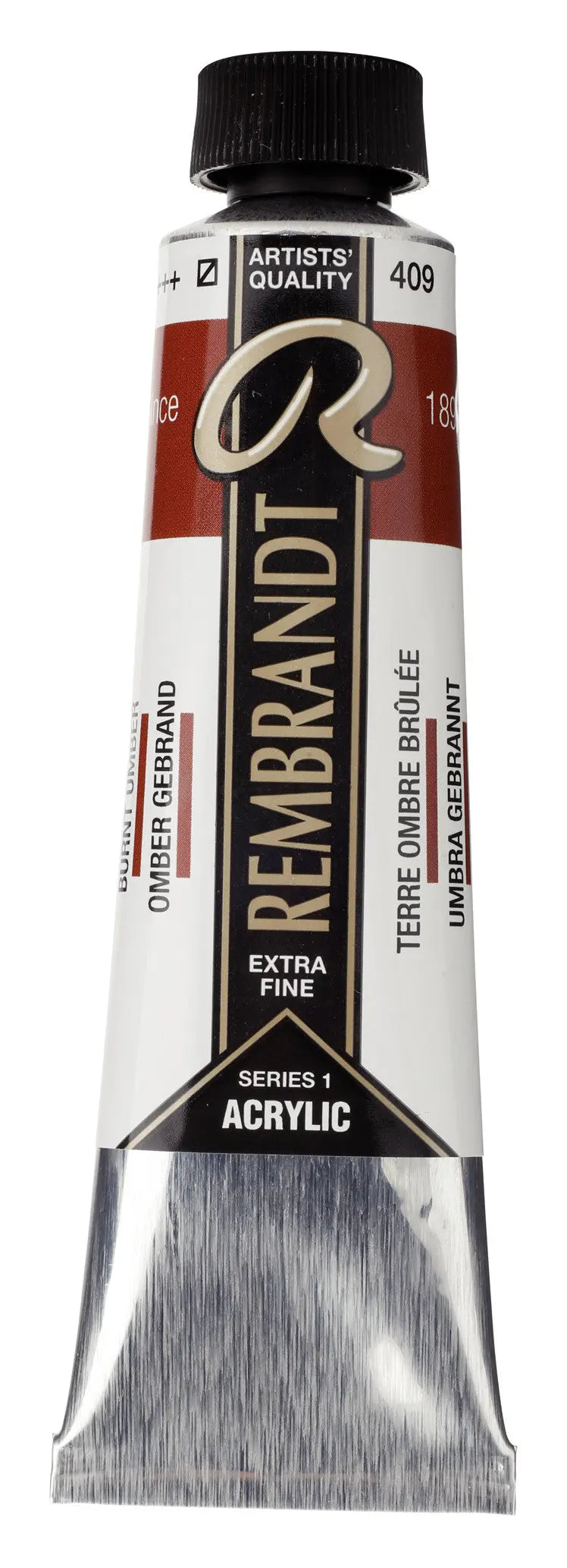 Rembrandt Acrylfarbe Tube 40 ml Umbra Gebrannt 409