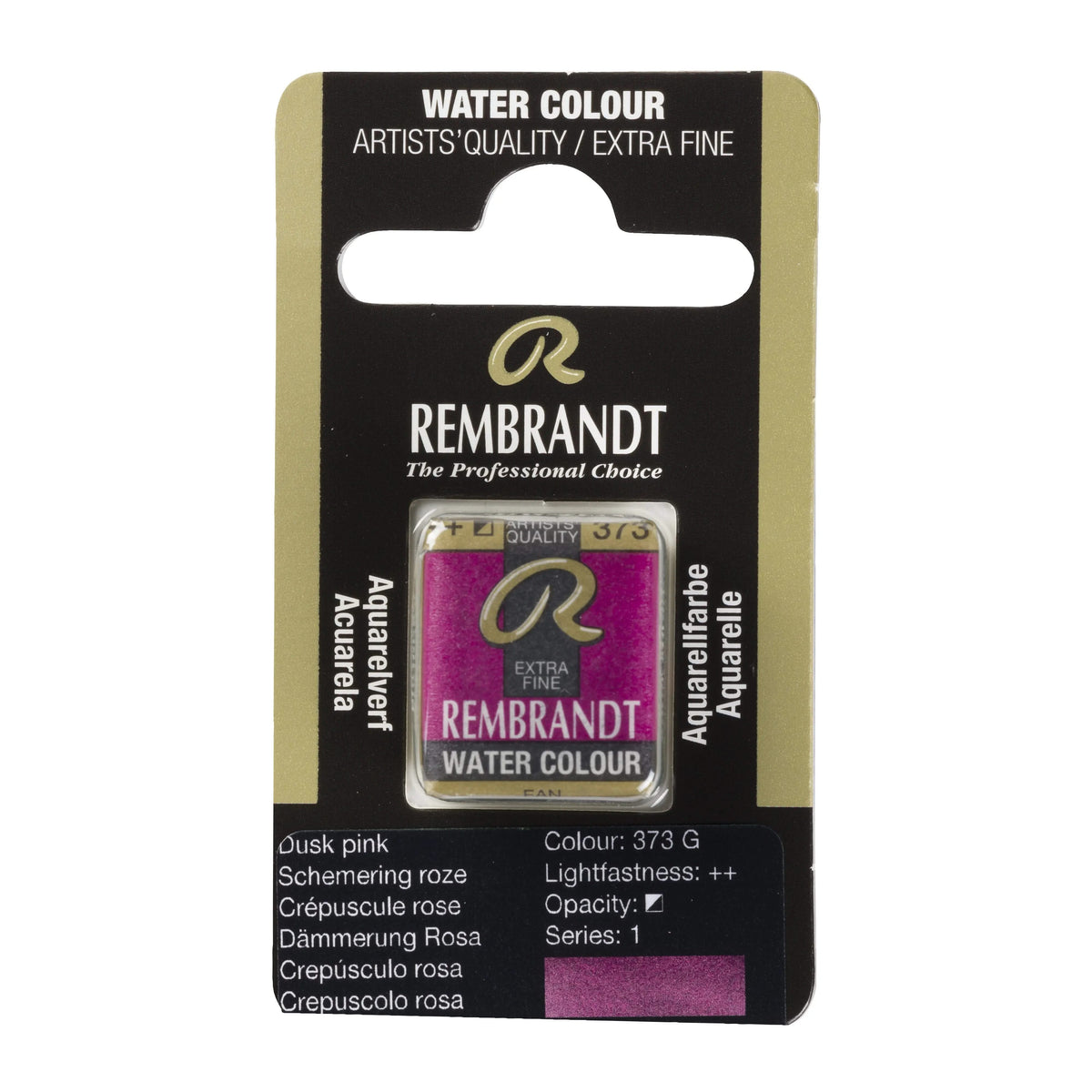 Rembrandt Aquarellfarbe Näpfchen Dämmerung Rosa 373 - Kidis Art