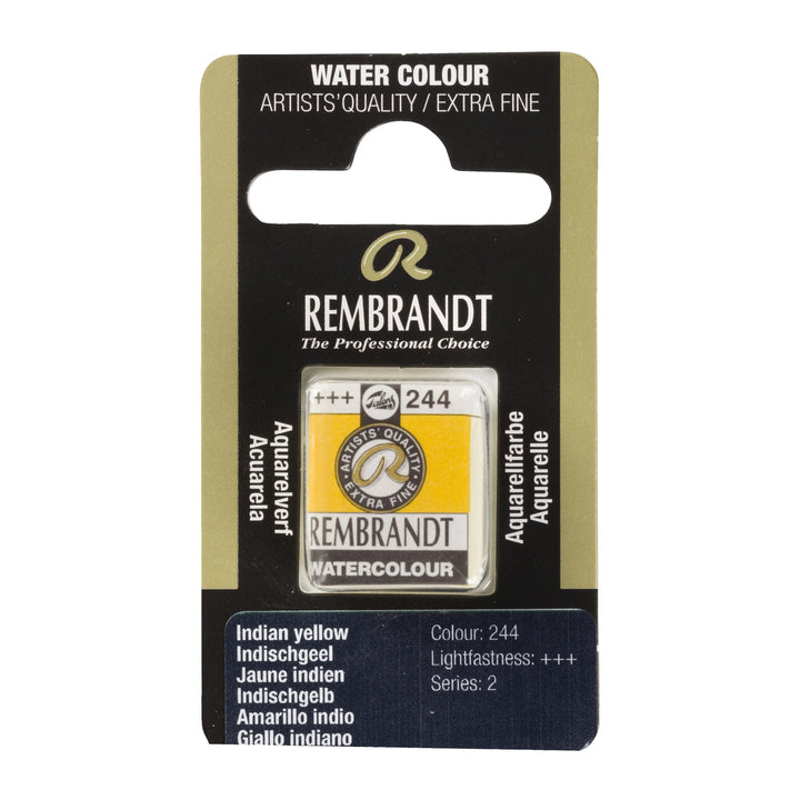 Rembrandt Aquarellfarbe Näpfchen Indischgelb 244