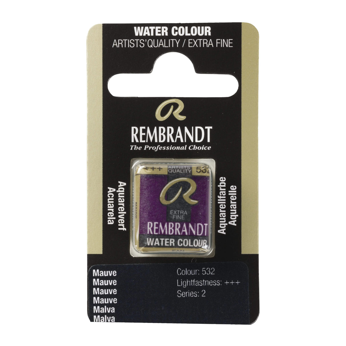 Rembrandt Aquarellfarbe Näpfchen Mauve 532 - Kidis Art