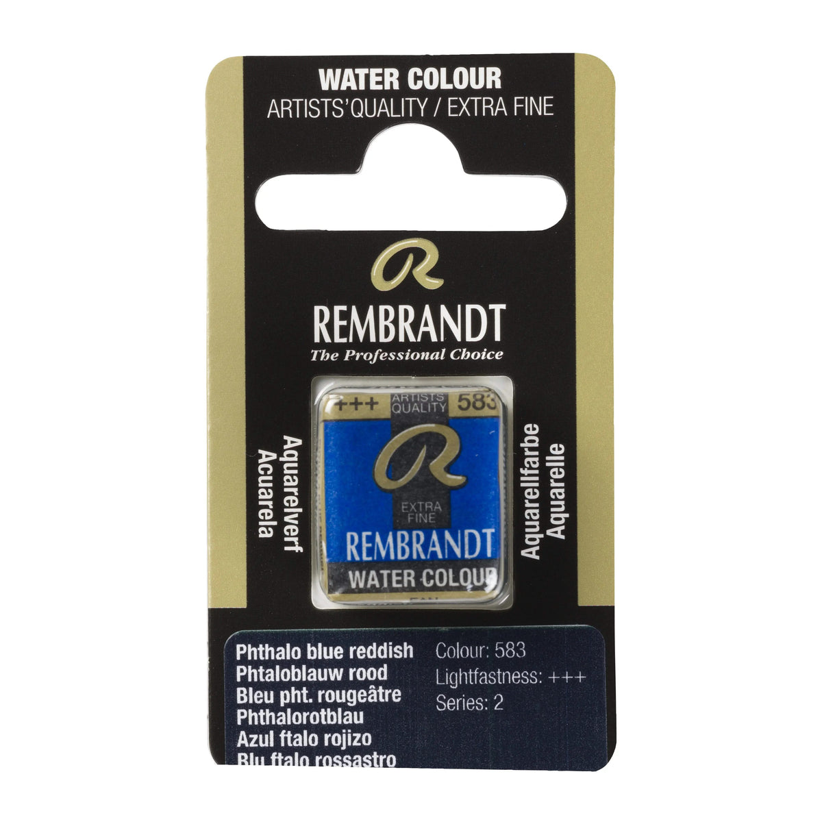 Rembrandt Aquarellfarbe Näpfchen Phthalorotblau 583 - Kidis Art