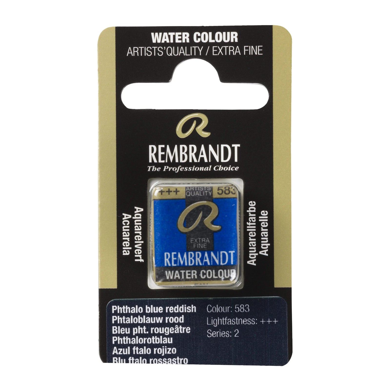 Rembrandt Aquarellfarbe Näpfchen Phthalorotblau 583 - Kidis Art