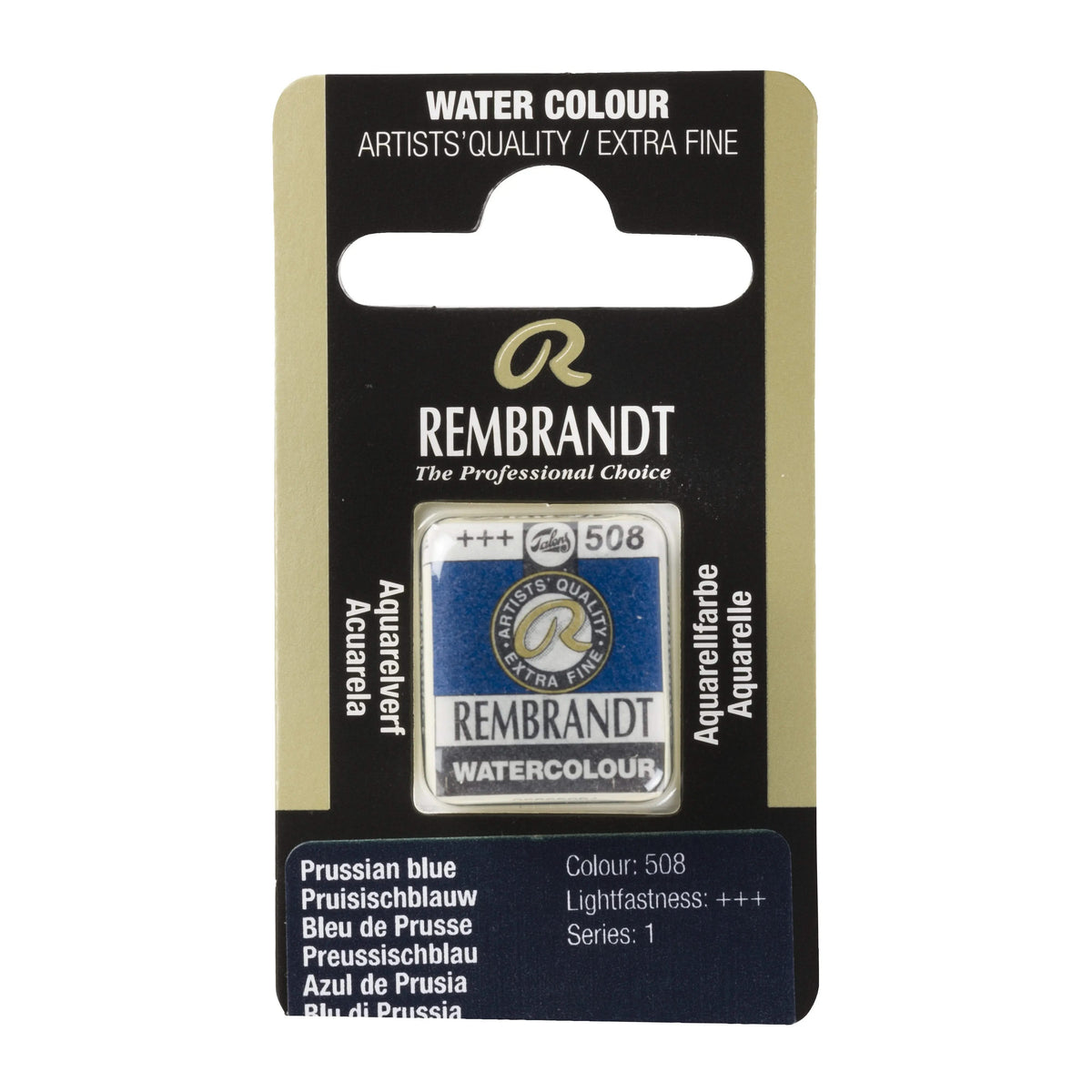 Rembrandt Aquarellfarbe Näpfchen Preussischblau 508 - Kidis Art