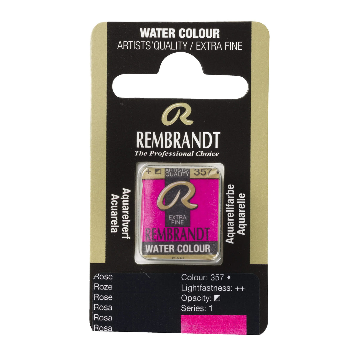 Rembrandt Aquarellfarbe Näpfchen Rosa 357 - Kidis Art