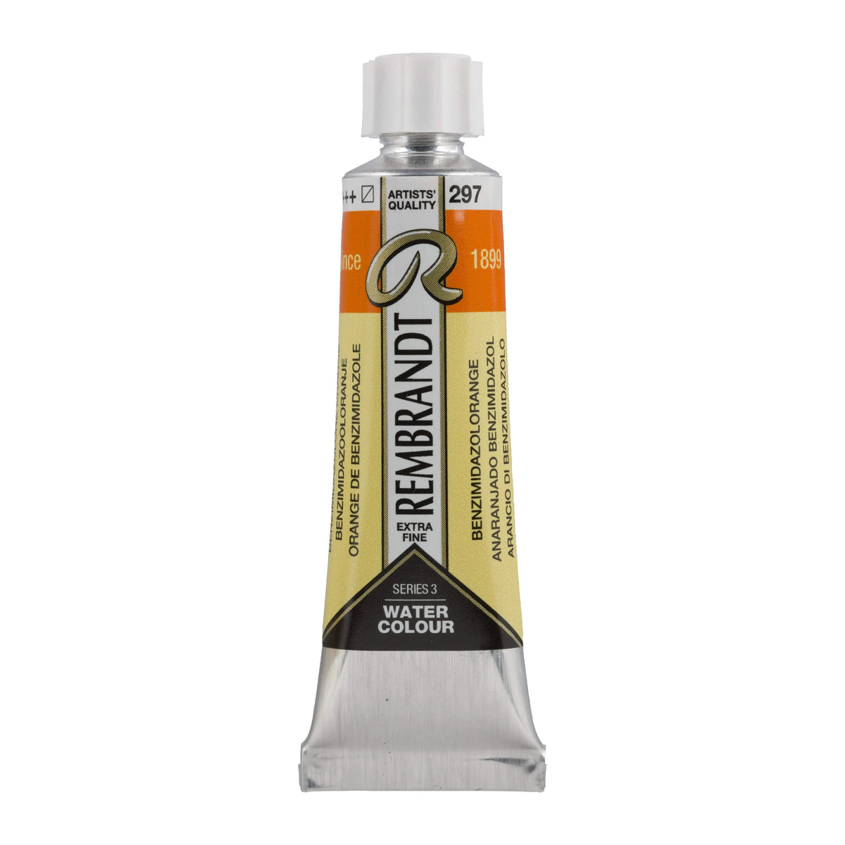 Rembrandt Aquarellfarbe Tube 10 ml Benzimidazolorange 297 - Kidis Art