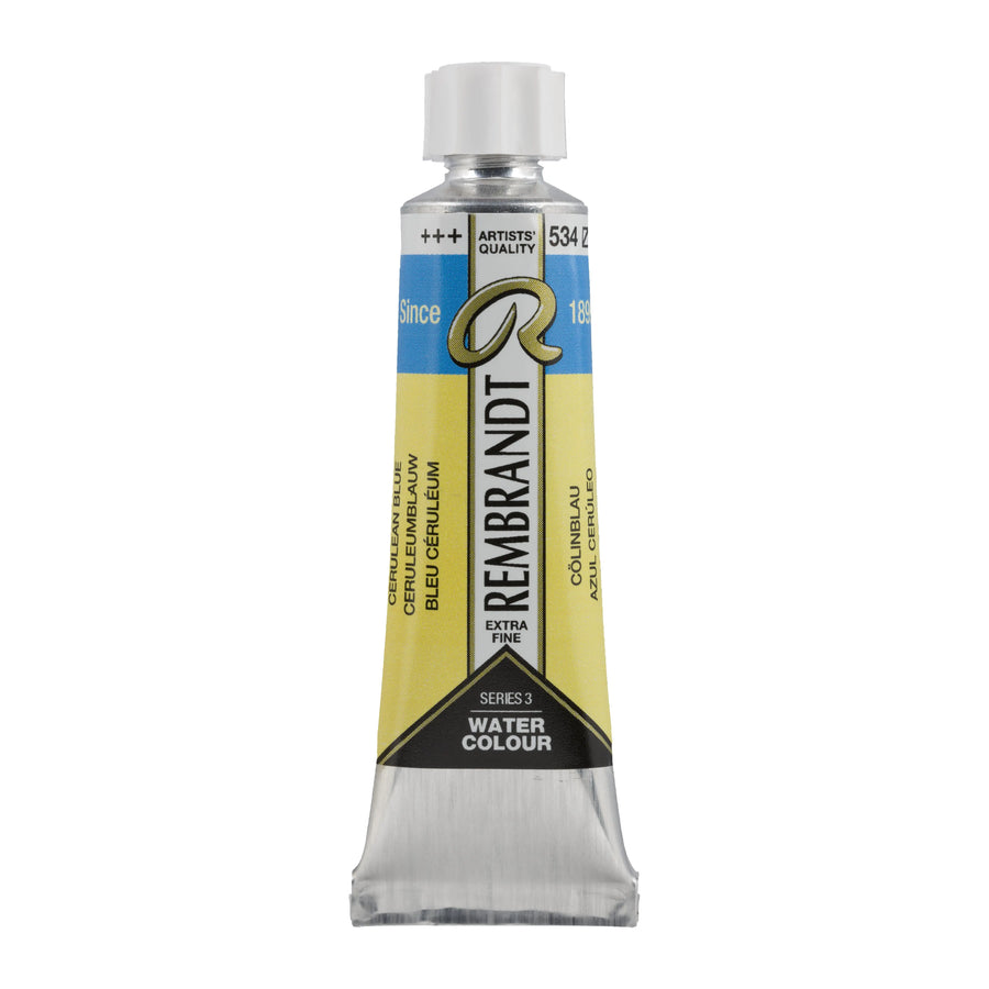 Rembrandt Aquarellfarbe Tube 10 ml Cölinblau 534