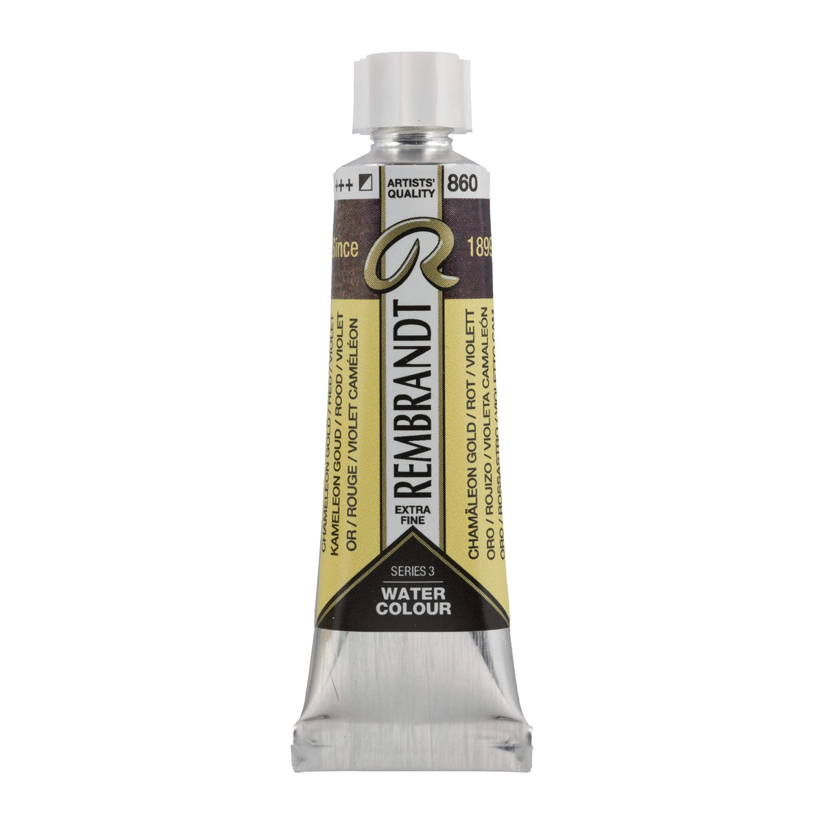 Rembrandt Aquarellfarbe Tube 10 ml Chamäleon Gold/Rot/Violett 860 - Kidis Art