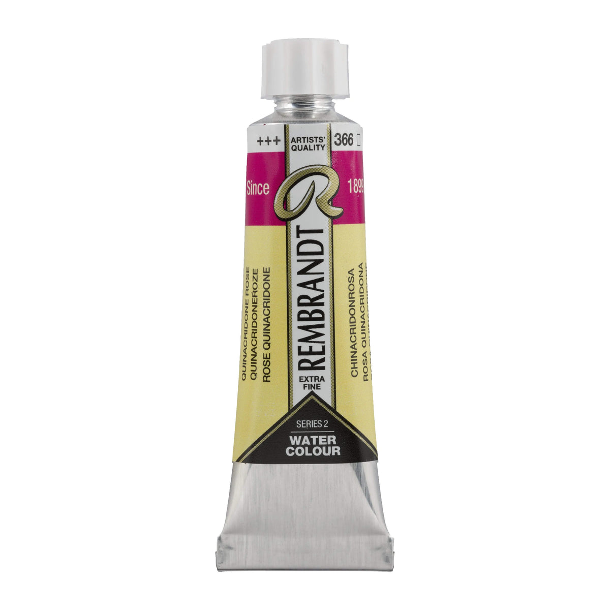 Rembrandt Aquarellfarbe Tube 10 ml Chinacridonrosa 366 - Kidis Art