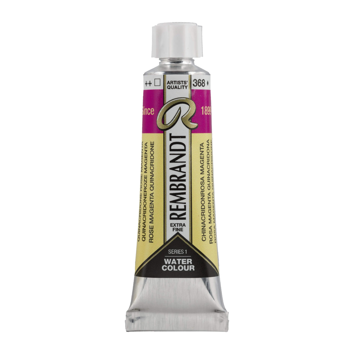 Rembrandt Aquarellfarbe Tube 10 ml Chinacridonrosa Magenta 368 - Kidis Art