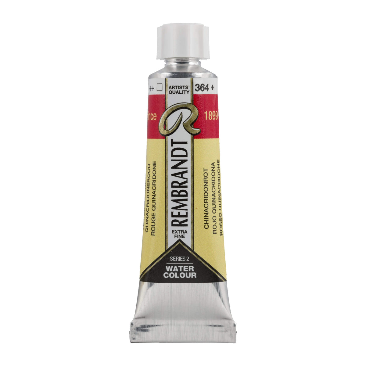Rembrandt Aquarellfarbe Tube 10 ml Chinacridonrot 364 - Kidis Art