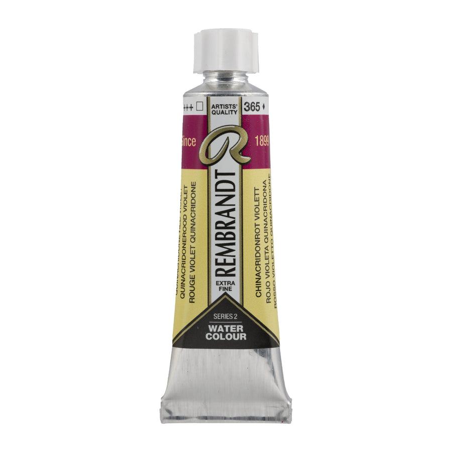 Rembrandt Aquarellfarbe Tube 10 ml Chinacridonrot Violett 365