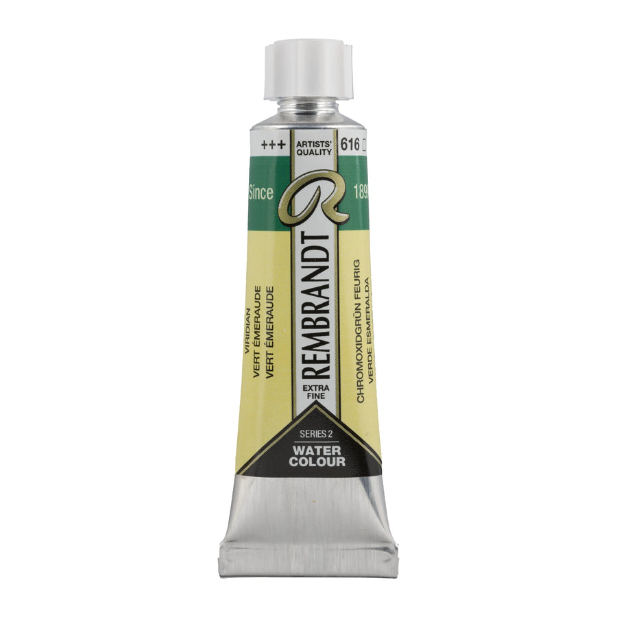 Rembrandt Aquarellfarbe Tube 10 ml Chromoxidgrün Feurig 616