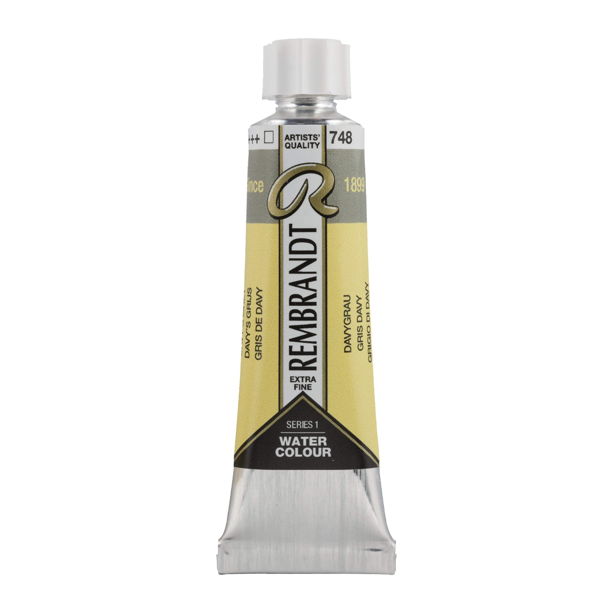 Rembrandt Aquarellfarbe Tube 10 ml Davygrau 748 - Kidis Art