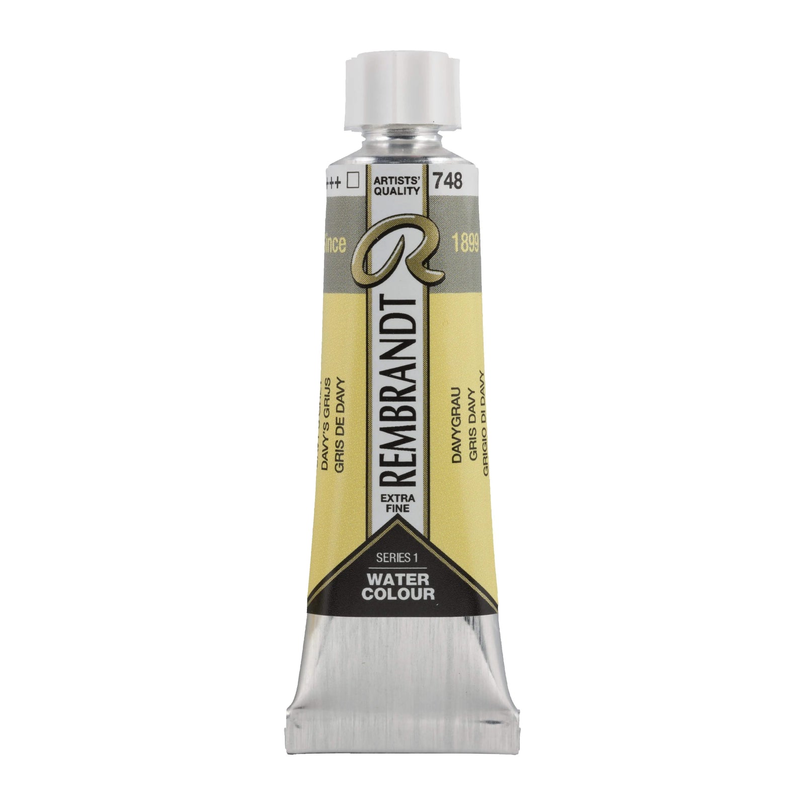 Rembrandt Aquarellfarbe Tube 10 ml Davygrau 748 - Kidis Art