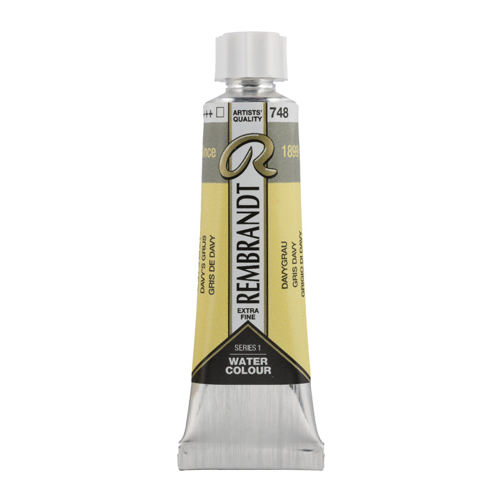 Rembrandt Aquarellfarbe Tube 10 ml Davygrau 748