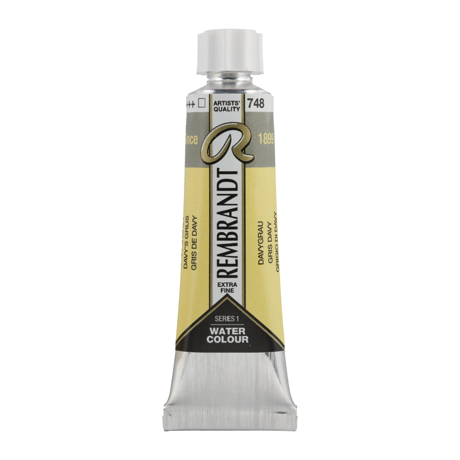 Rembrandt Aquarellfarbe Tube 10 ml Davygrau 748