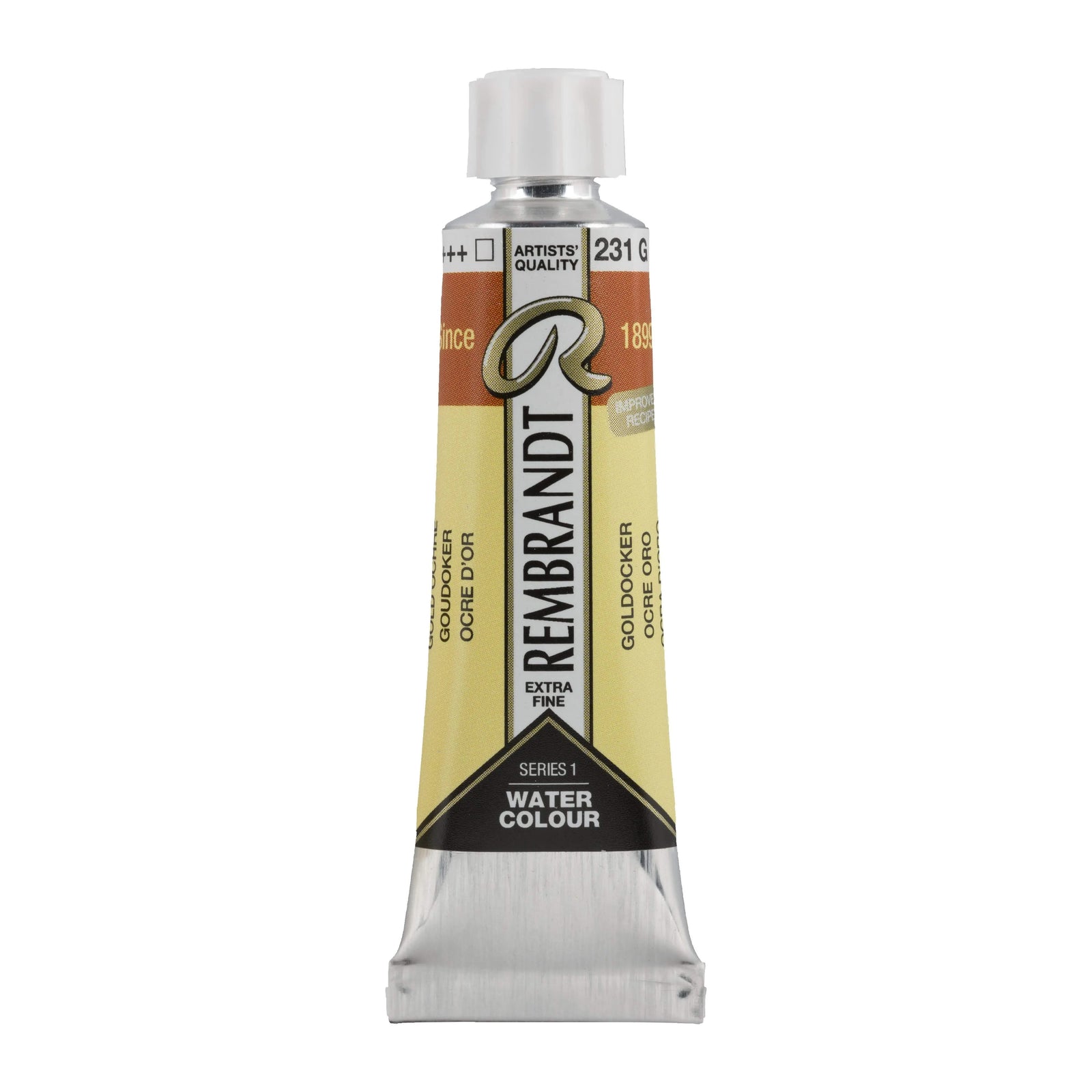 Rembrandt Aquarellfarbe Tube 10 ml Goldocker 231 - Kidis Art