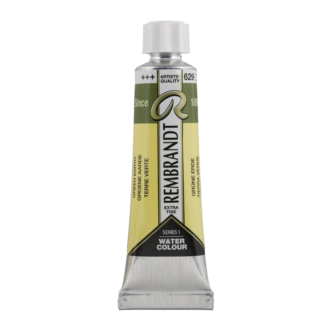 Rembrandt Aquarellfarbe Tube 10 ml Grüne Erde 629