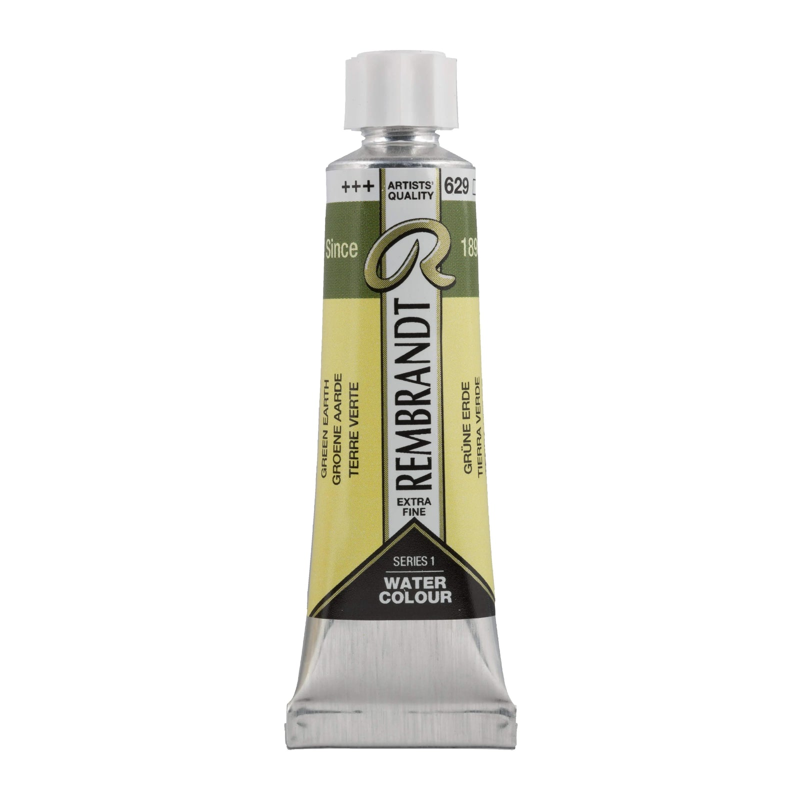 Rembrandt Aquarellfarbe Tube 10 ml Grüne Erde 629 - Kidis Art