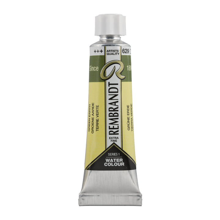 Rembrandt Aquarellfarbe Tube 10 ml Grüne Erde 629