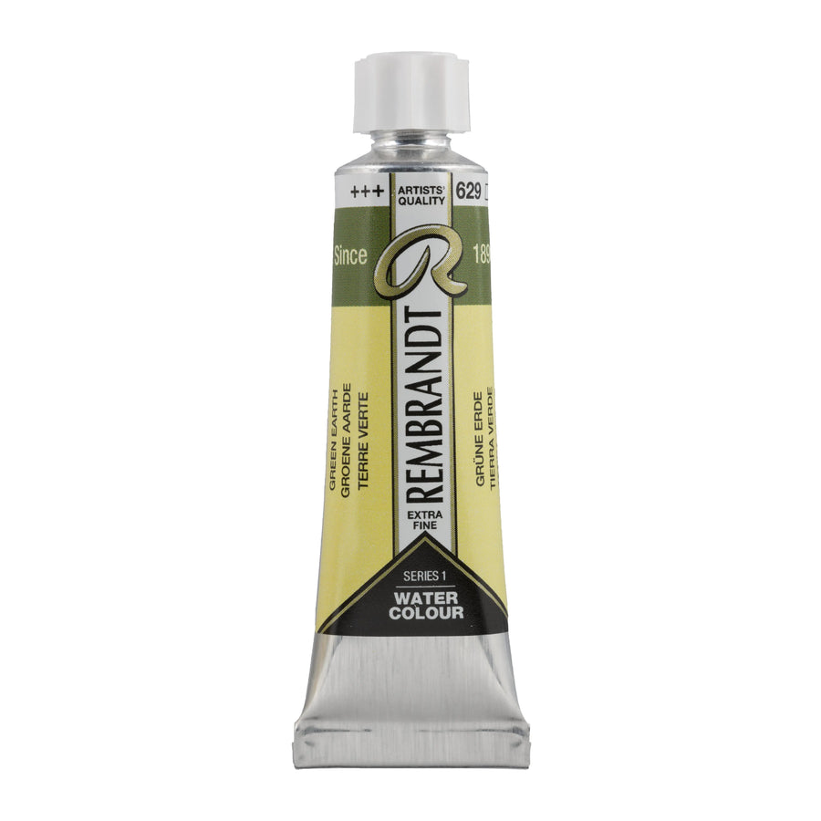 Rembrandt Aquarellfarbe Tube 10 ml Grüne Erde 629