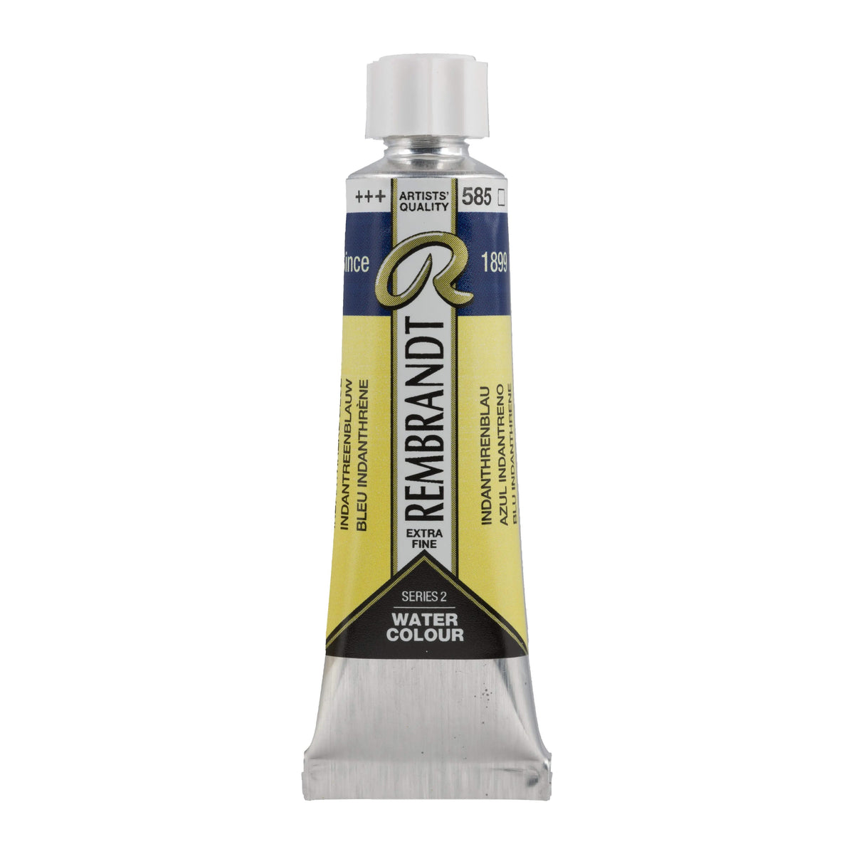 Rembrandt Aquarellfarbe Tube 10 ml Indanthrenblau 585 - Kidis Art