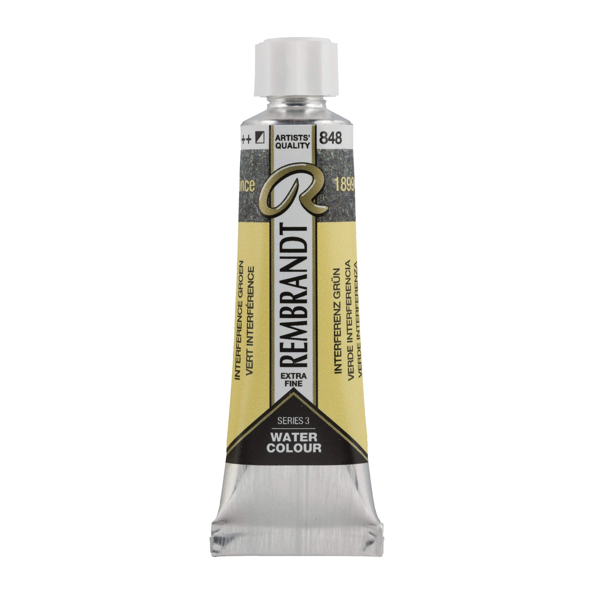 Rembrandt Aquarellfarbe Tube 10 ml Interferenz Grün 848 - Kidis Art