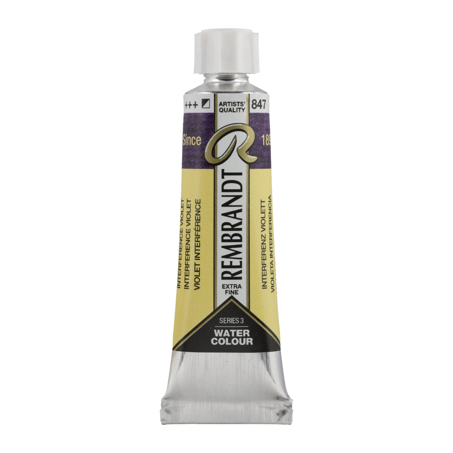 Rembrandt Aquarellfarbe Tube 10 ml Interferenz Violett 847