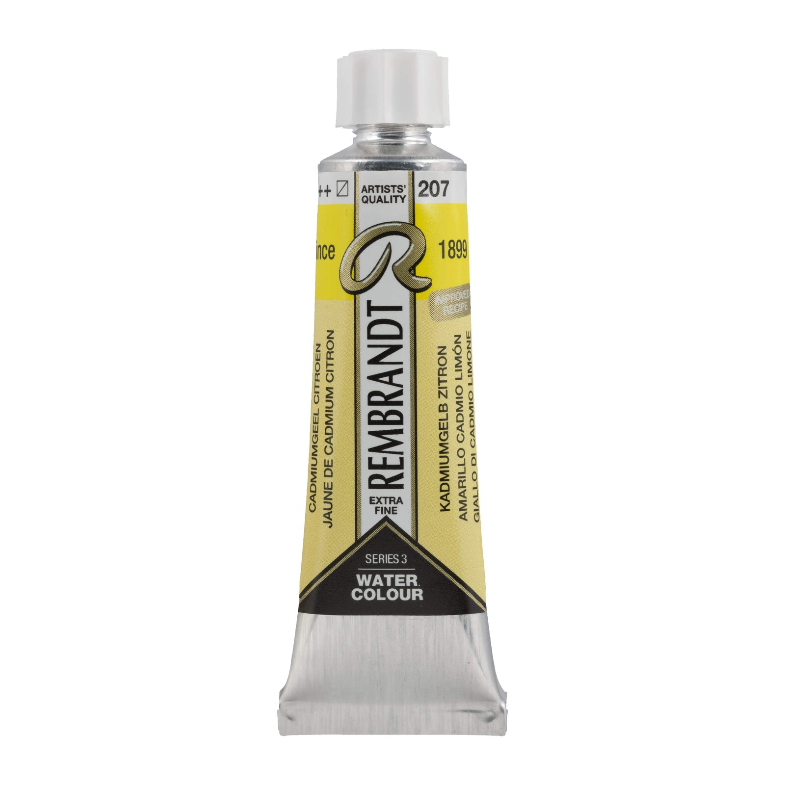 Rembrandt Aquarellfarbe Tube 10 ml Kadmiumgelb Zitrone 207 - Kidis Art