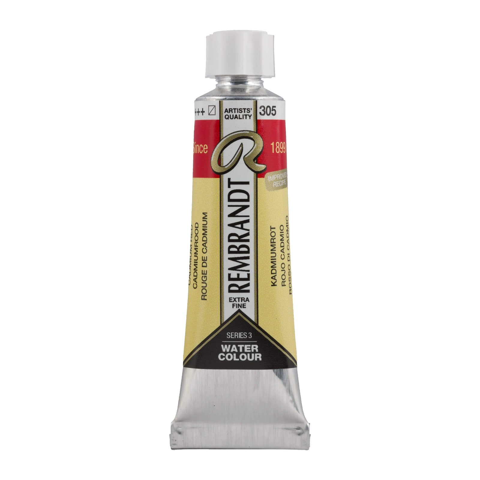 Rembrandt Aquarellfarbe Tube 10 ml Kadmiumrot 305 - Kidis Art