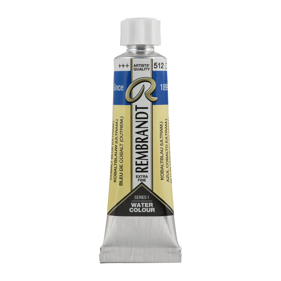 Rembrandt Aquarellfarbe Tube 10 ml Kobaltblau (Ultramarin) 512