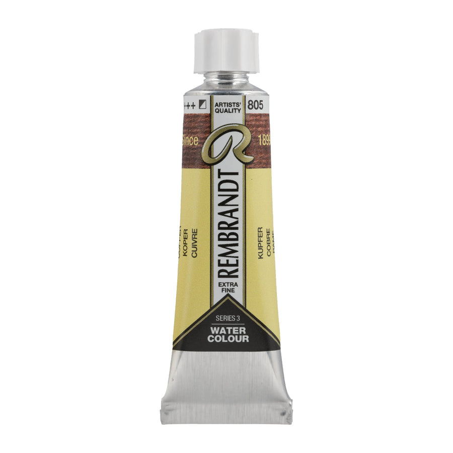 Rembrandt Aquarellfarbe Tube 10 ml Kupfer 805