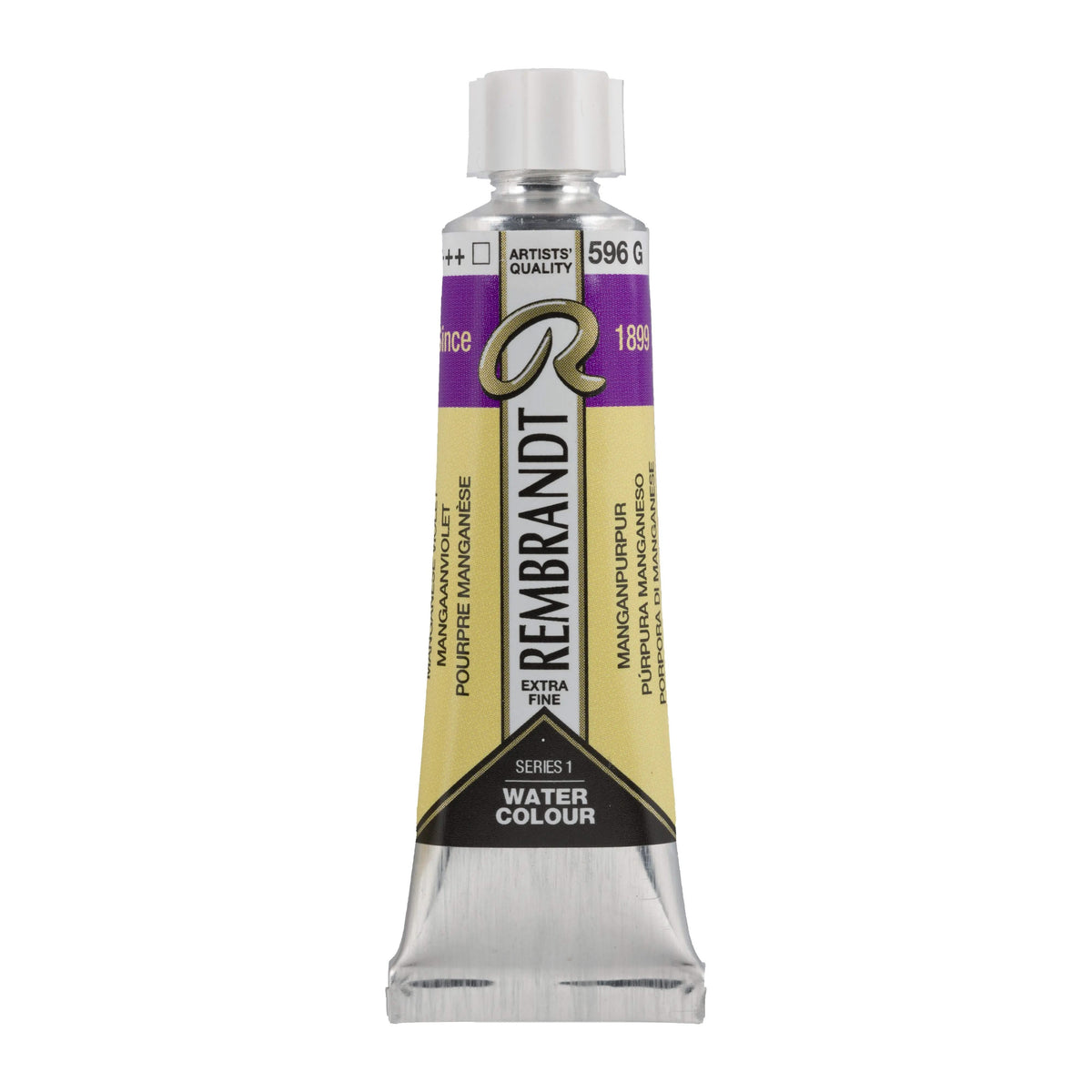 Rembrandt Aquarellfarbe Tube 10 ml Manganpurpur 596 - Kidis Art
