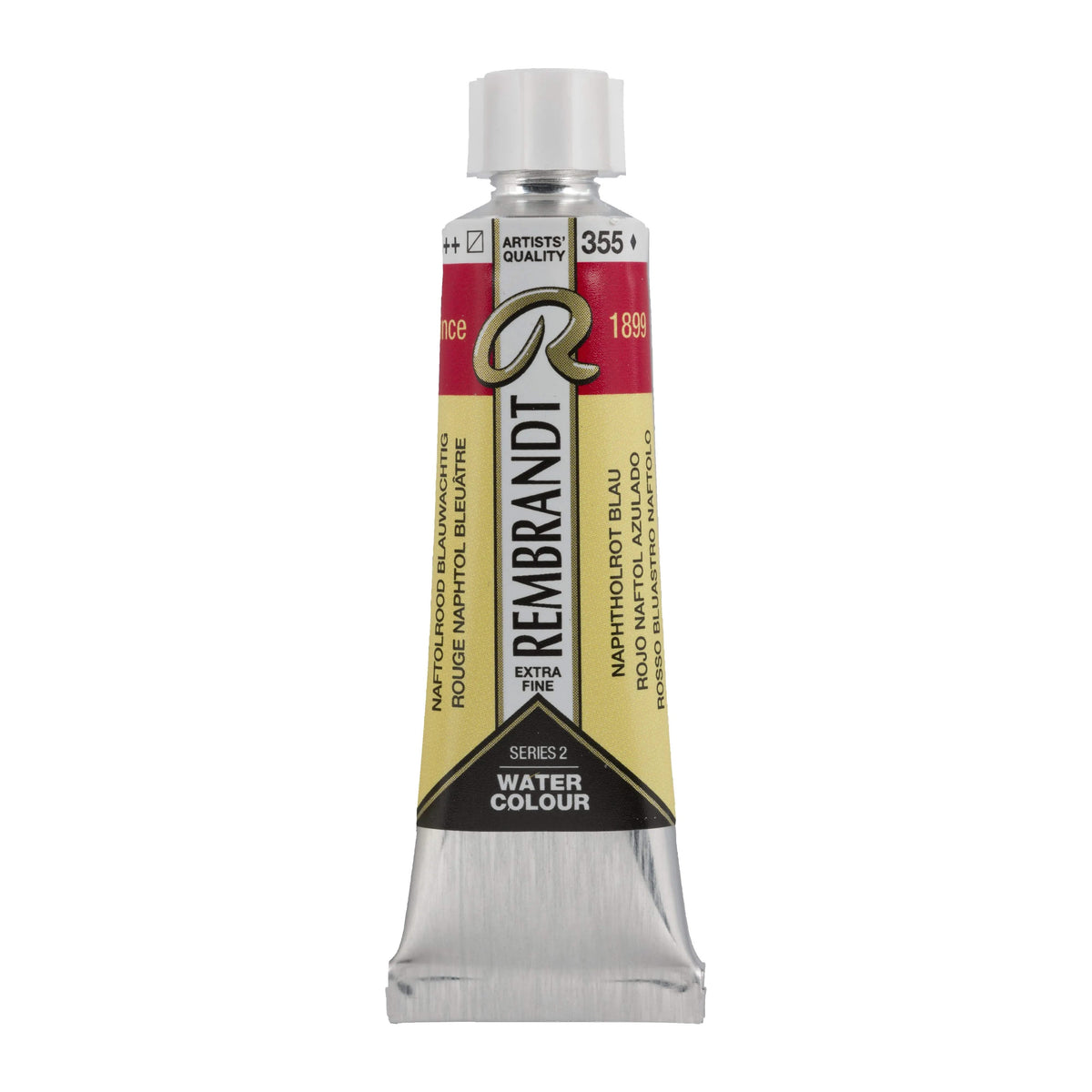 Rembrandt Aquarellfarbe Tube 10 ml Naphtholrot Blau 355 - Kidis Art