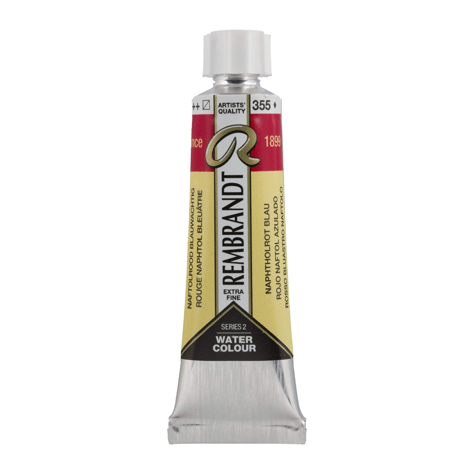 Rembrandt Aquarellfarbe Tube 10 ml Naphtholrot Blau 355 - Kidis Art