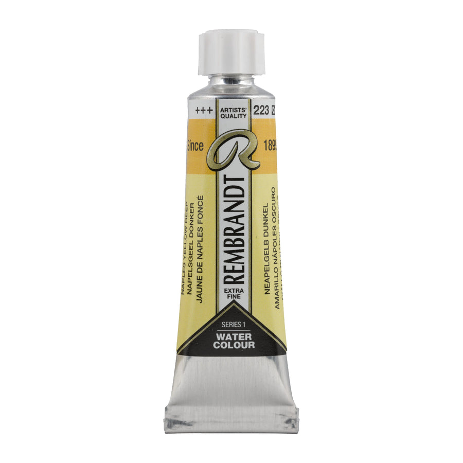 Rembrandt Aquarellfarbe Tube 10 ml Neapelgelb Dunkel 223