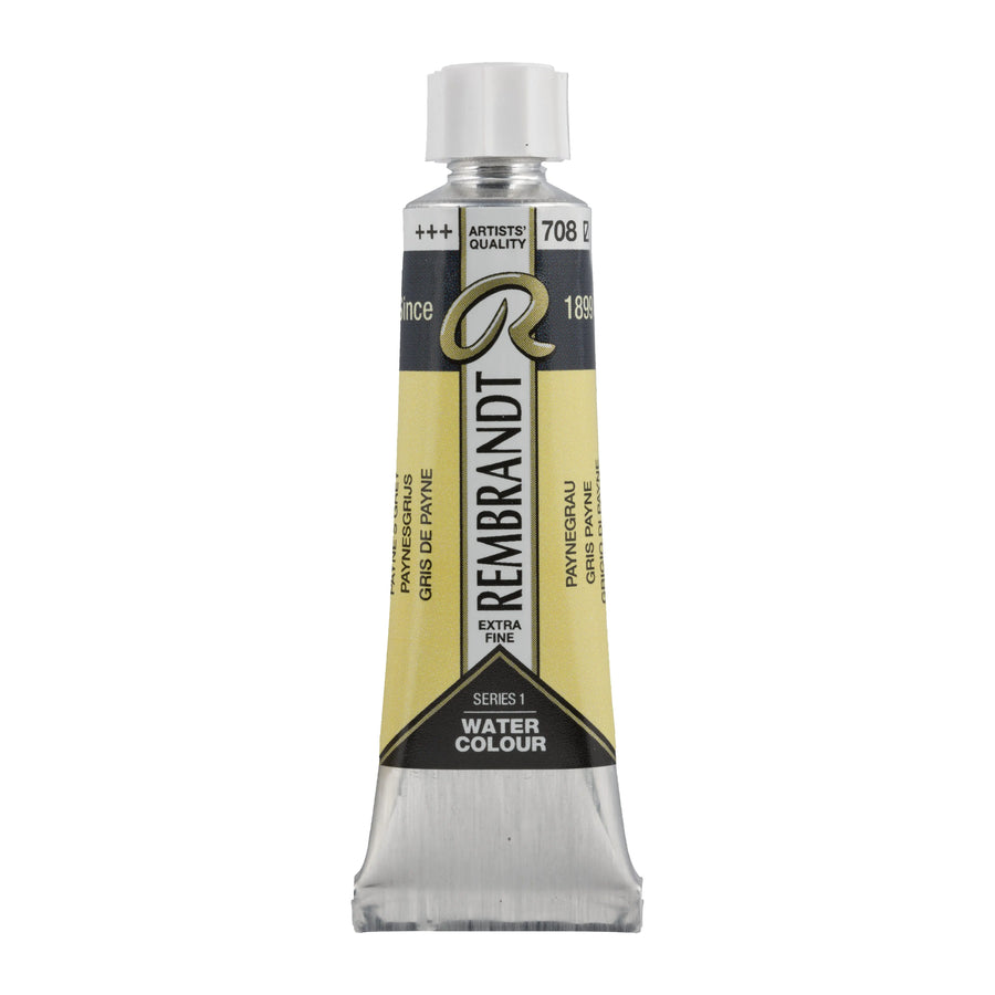 Rembrandt Aquarellfarbe Tube 10 ml Paynegrau 708
