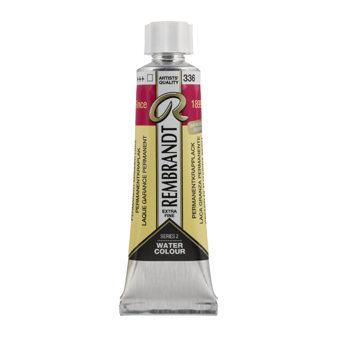 Rembrandt Aquarellfarbe Tube 10 ml Permanentkrapplack 336