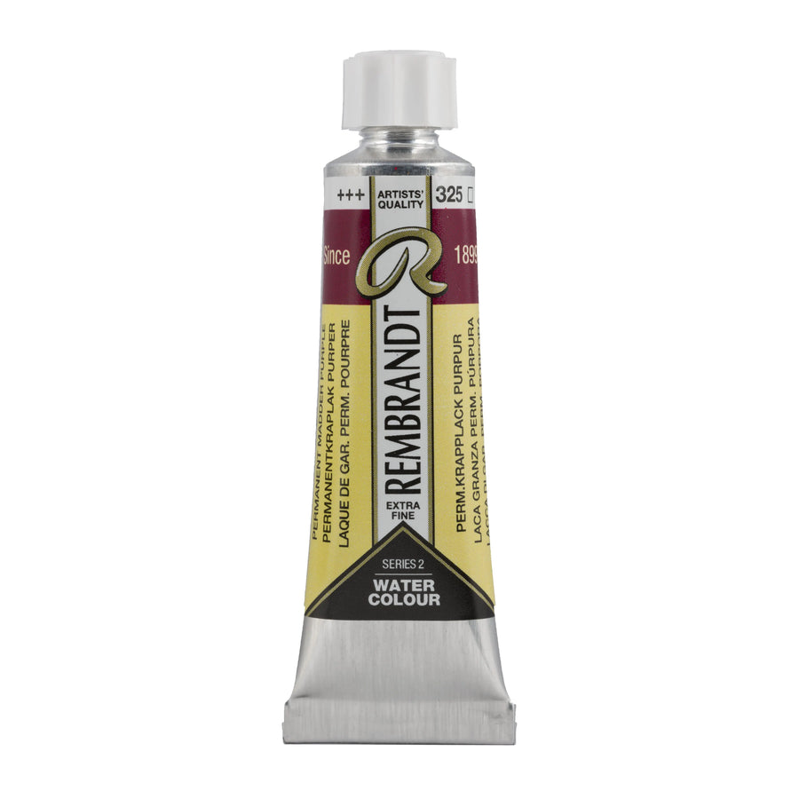 Rembrandt Aquarellfarbe Tube 10 ml Permanentkrapplack Purpur 325