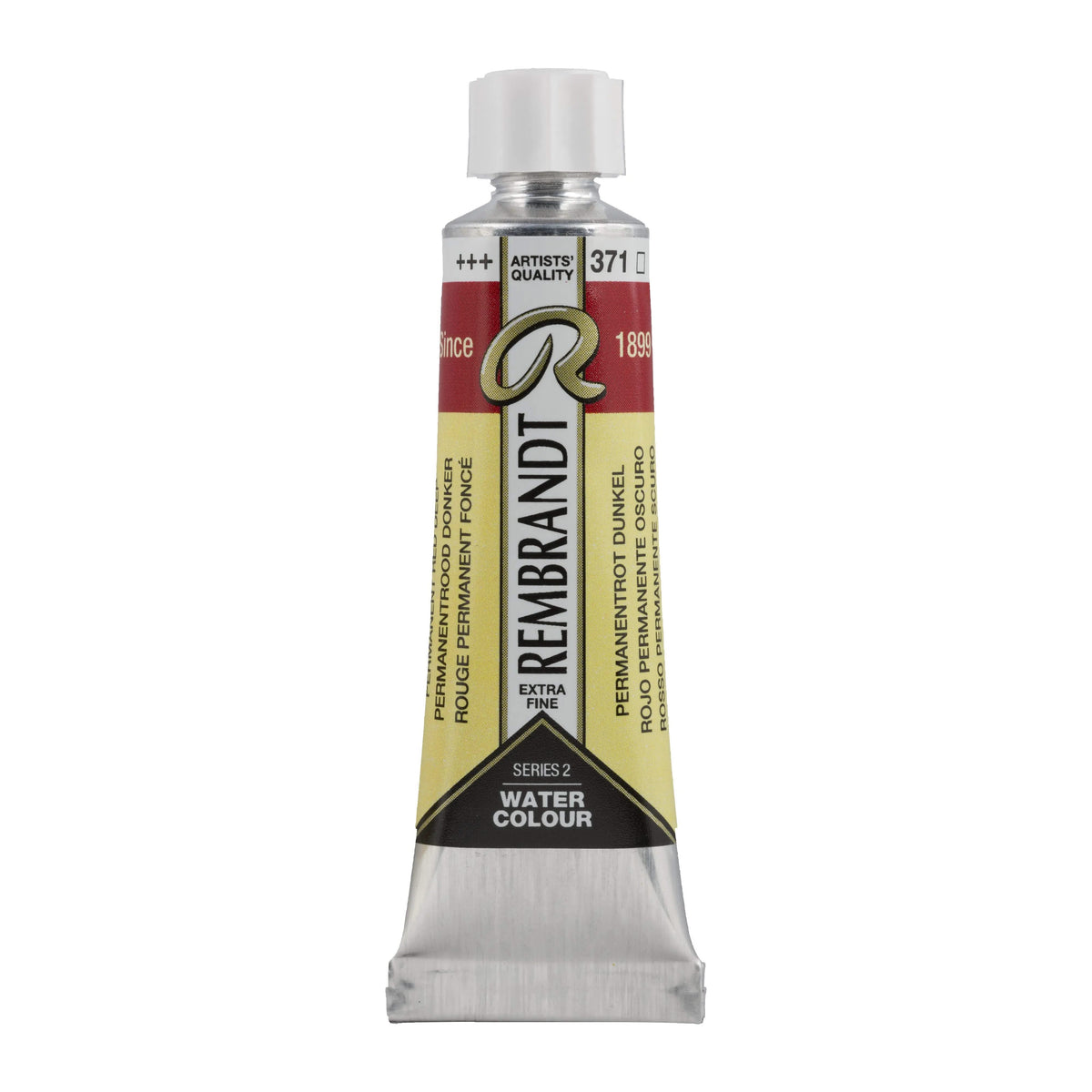 Rembrandt Aquarellfarbe Tube 10 ml Permanentrot Dunkel 371 - Kidis Art