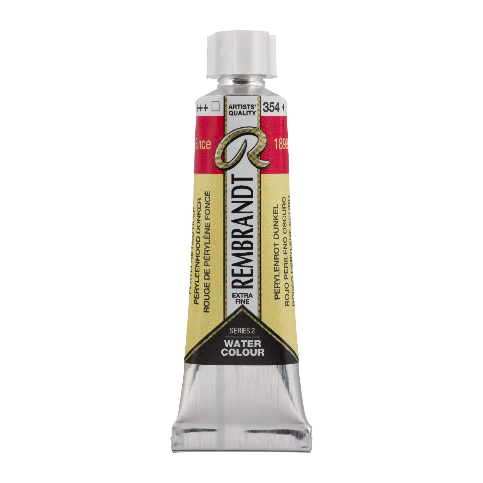 Rembrandt Aquarellfarbe Tube 10 ml Perylenrot Dunkel 354 - Kidis Art
