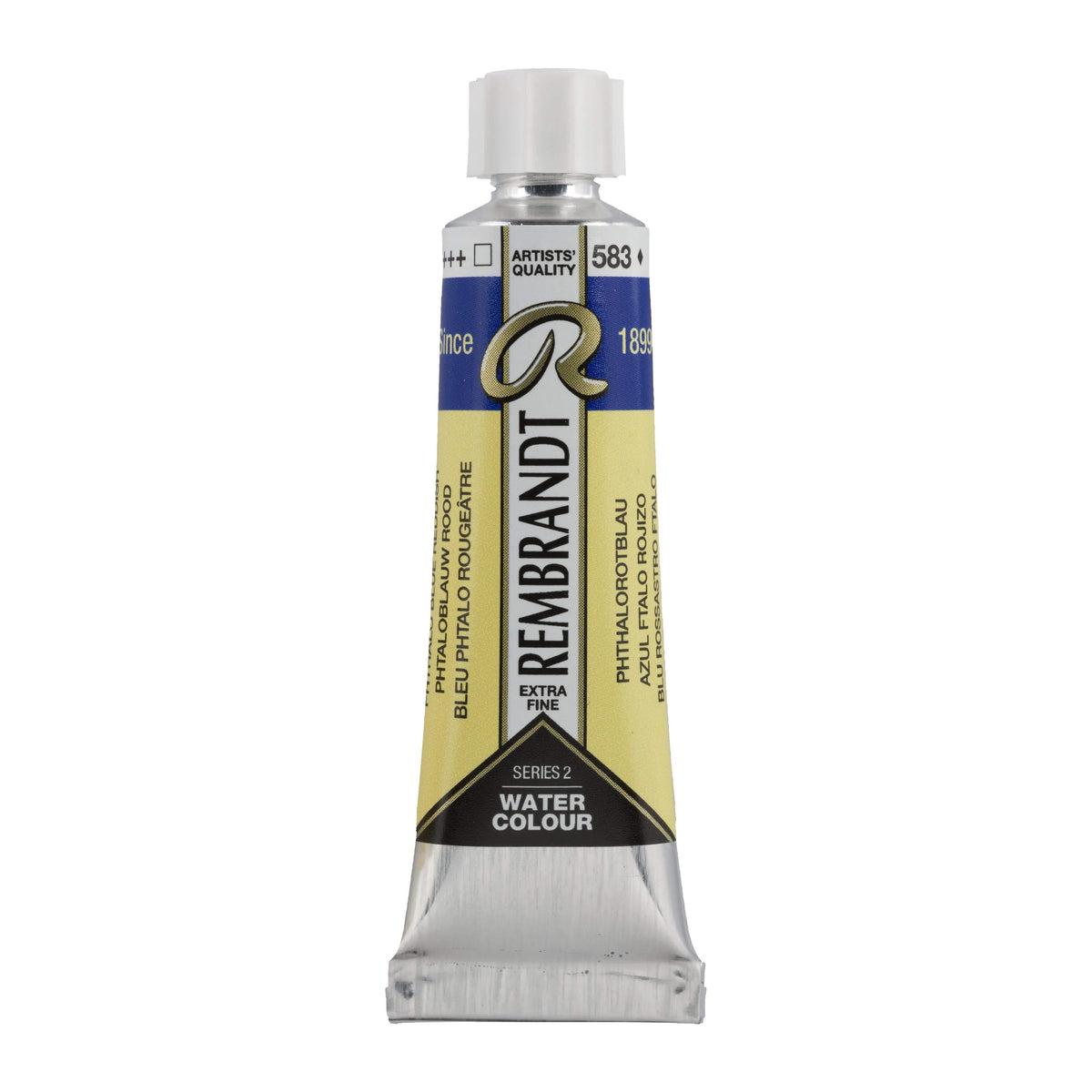 Rembrandt Aquarellfarbe Tube 10 ml Phthalorotblau 583 - Kidis Art