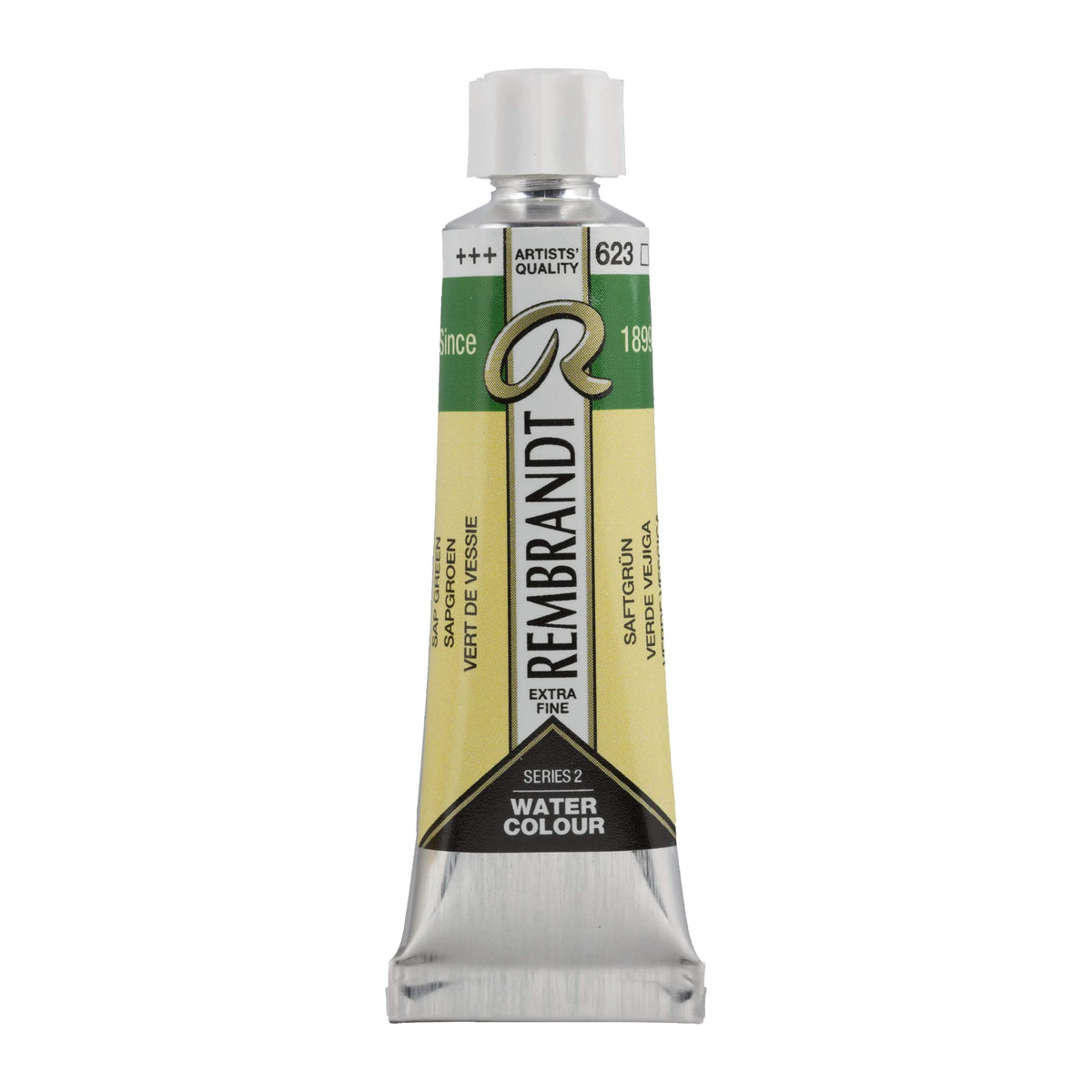 Rembrandt Aquarellfarbe Tube 10 ml Saftgrün 623 - Kidis Art
