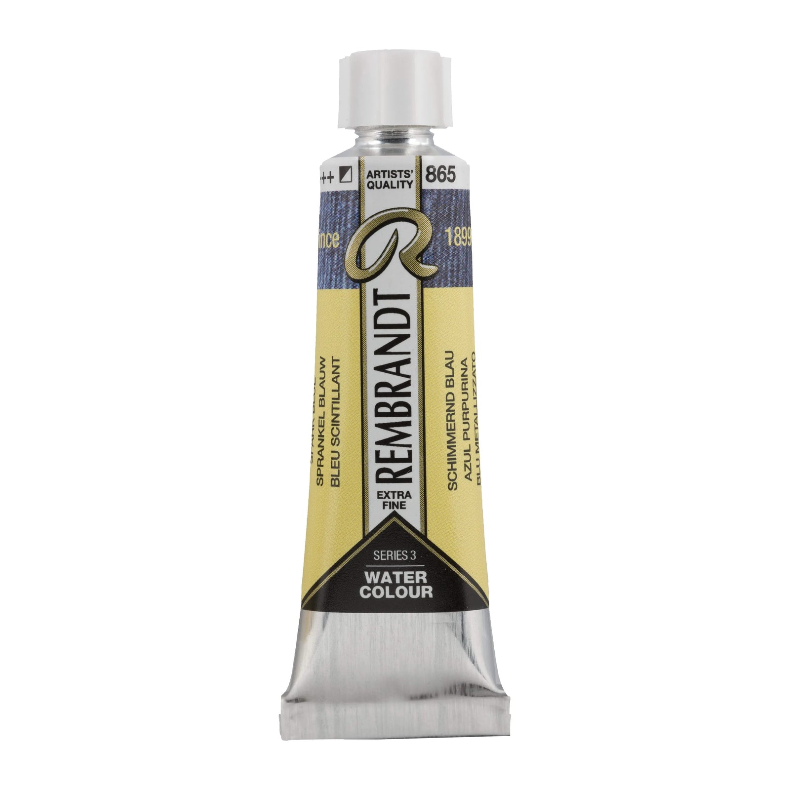 Rembrandt Aquarellfarbe Tube 10 ml Schimmernd Blau 865 - Kidis Art