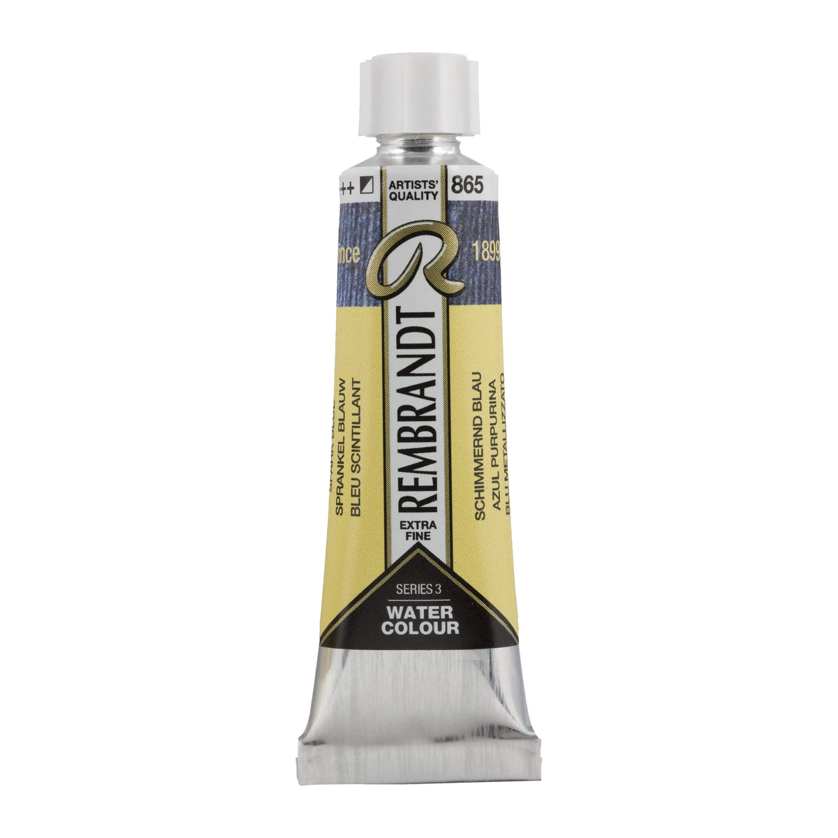 Rembrandt Aquarellfarbe Tube 10 ml Schimmernd Blau 865 - Kidis Art