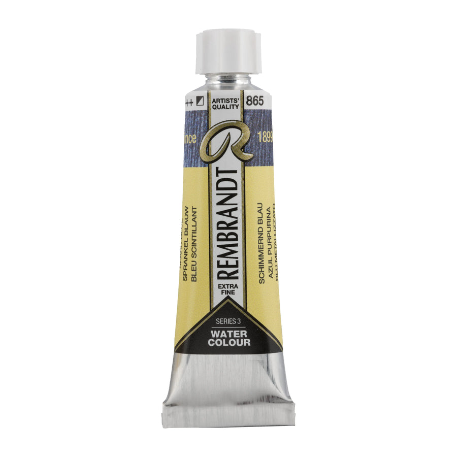 Rembrandt Aquarellfarbe Tube 10 ml Schimmernd Blau 865